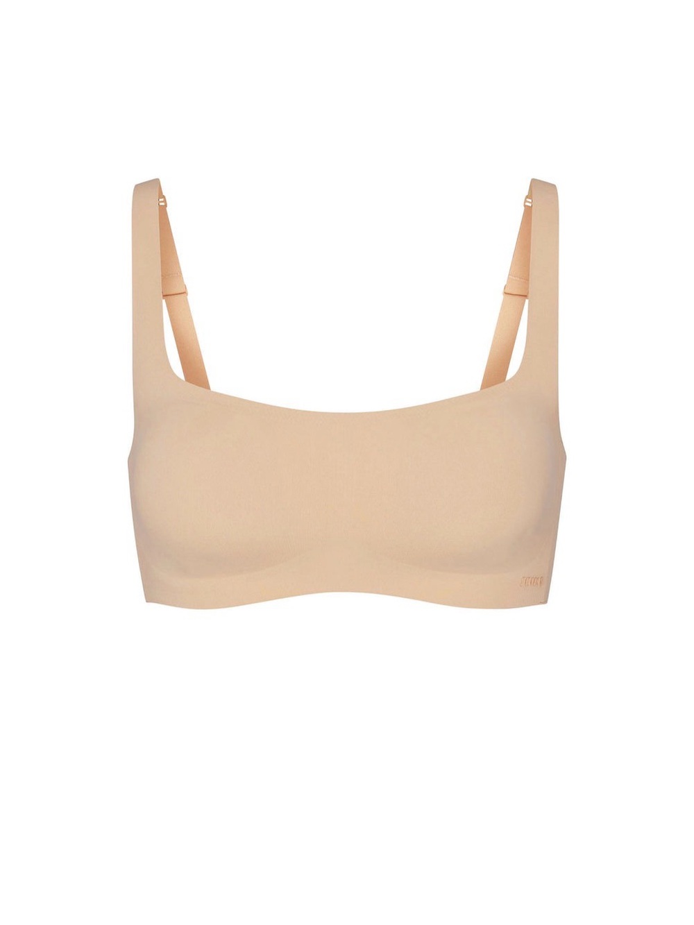 SKIMS Naked Wireless Scoop Longline Bra Sand - Size Small BNWT